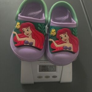 Kids Purple and Green Shoes